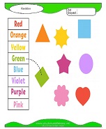 Renkleri Öğreniyorum Çalışma Sayfaları